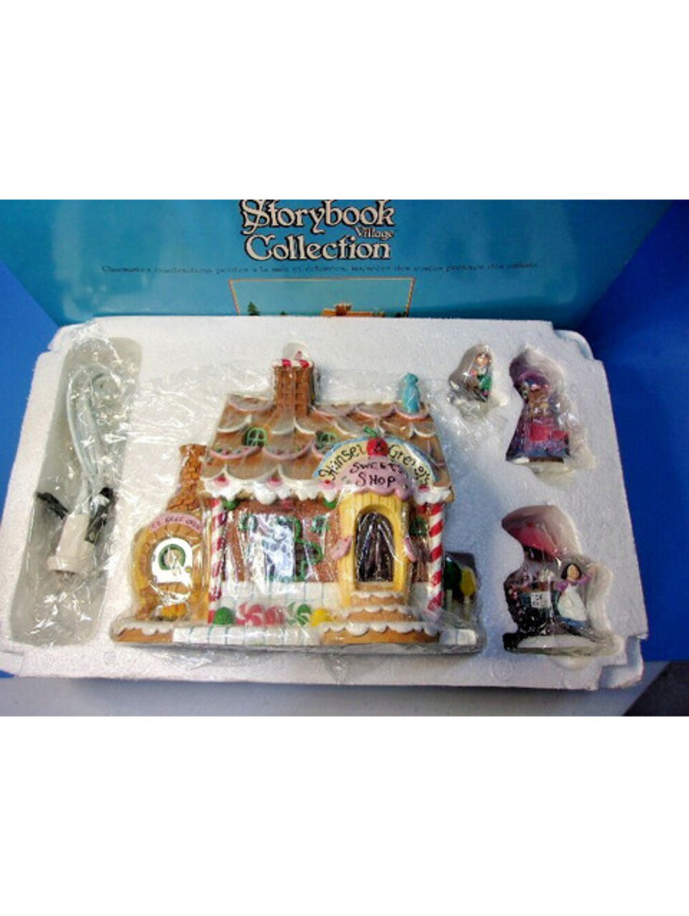 Dept 56 Hansel & Gretel's Sweet Shop Storybook Village 13210 Retired Gingerbread